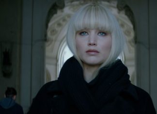 Filmi z ženskami v glavnih vlogah red sparrow
